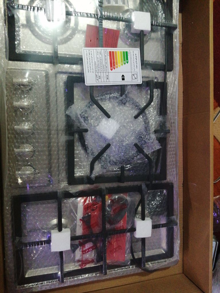 اجاق گاز صفحه ای اخوان کد GI-135 NP